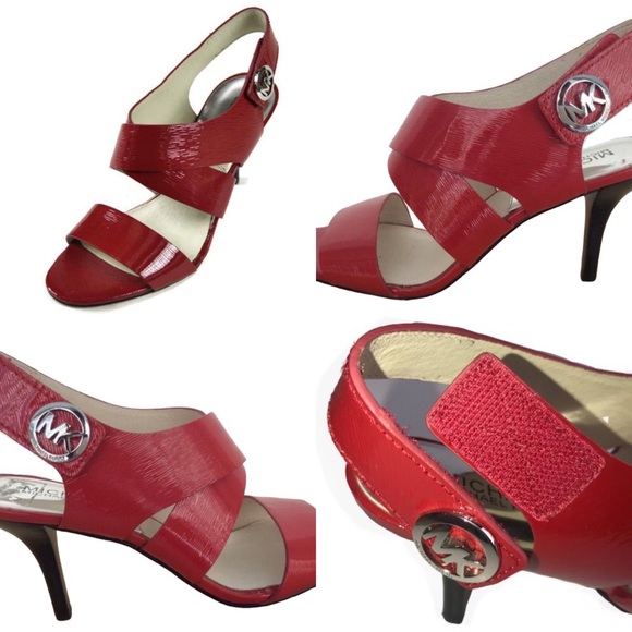MICHAEL KORS Joselle Heels PatentLeather Slingback - Picture 4 of 8